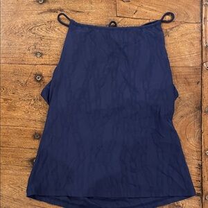 J McLaughlin Navy Halter Tank Top